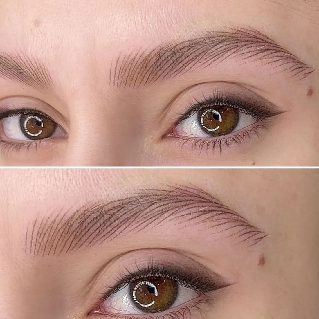 Cansu Durkun Hairstroke — Brows kalıcı makyaj uygulaması